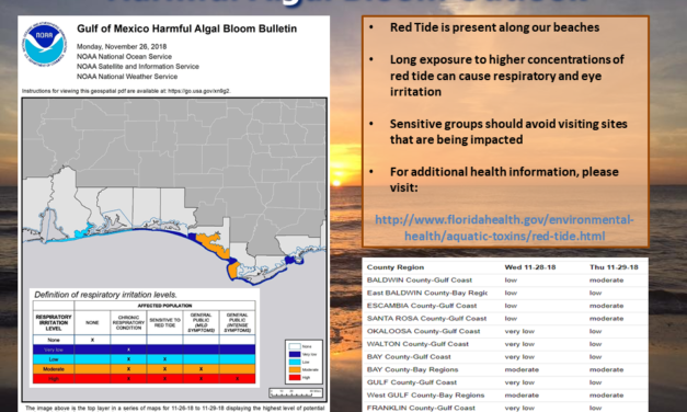 Gulf of Mexico Harmful Algal Bloom Forecast