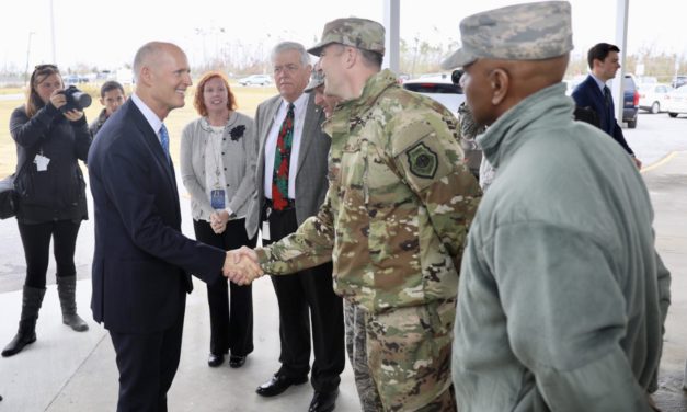 Gov. Scott Welcomes Students Back to School at Tyndall Elementary