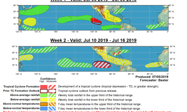 Tropical Cyclone formation possible late next week off Southern U.S. coast