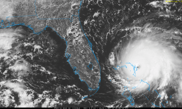 Hurricane Dorian makes landfall in Elbow Cay, Abacos Islands, Bahamas