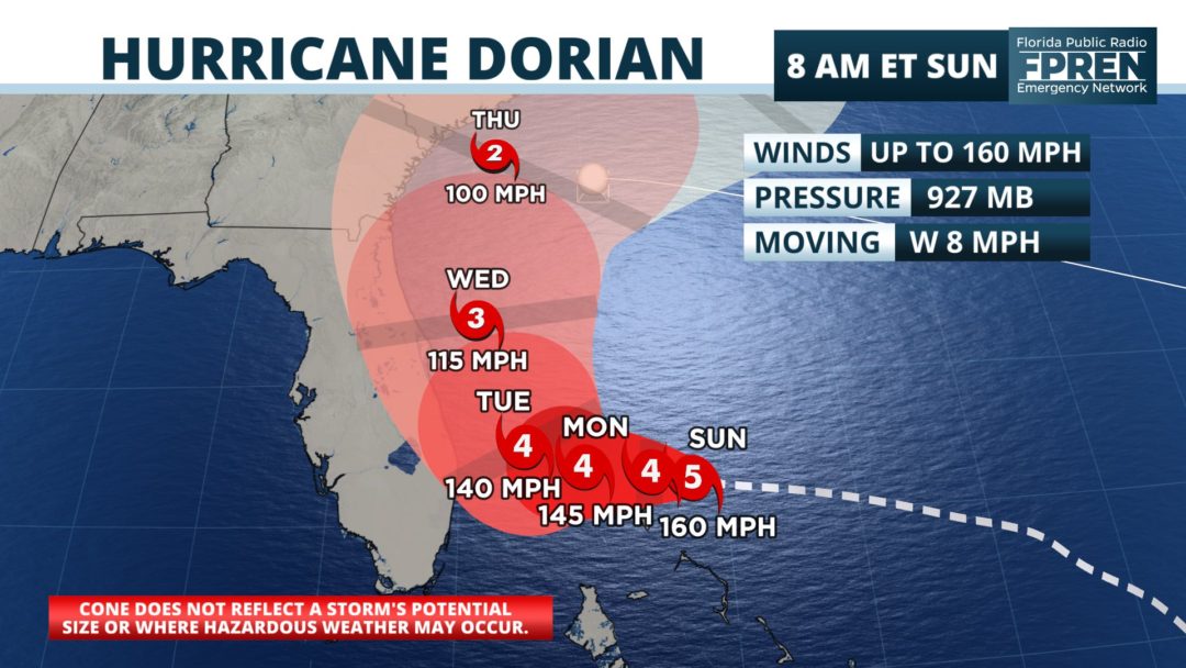 Tropical Storm Warning Issued For Floridas Treasure Coast And West Palm Beach Wkgc Public Radio 9239