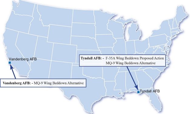 Air Force begins Environmental Impact Statement for Tyndall, and Vanderberg Air Force Bases