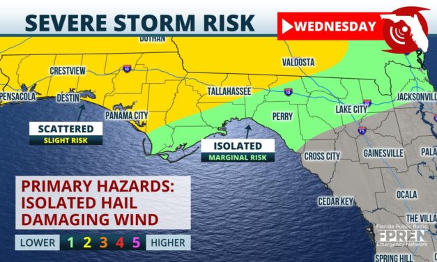 Strong Storms with Hail and Heavy Rain Possible Late Tuesday Night into Wednesday