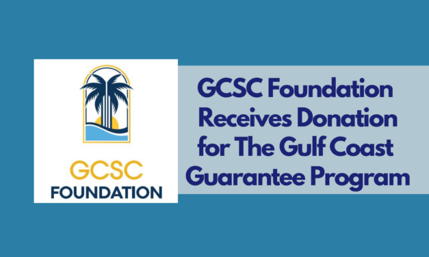 GCSC Foundation Receives Donation for The Gulf Coast Guarantee Program