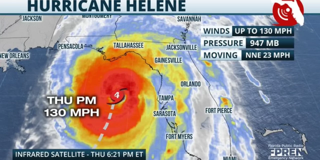 Helene’s stronger, faster, the Panhandle braces for devastation