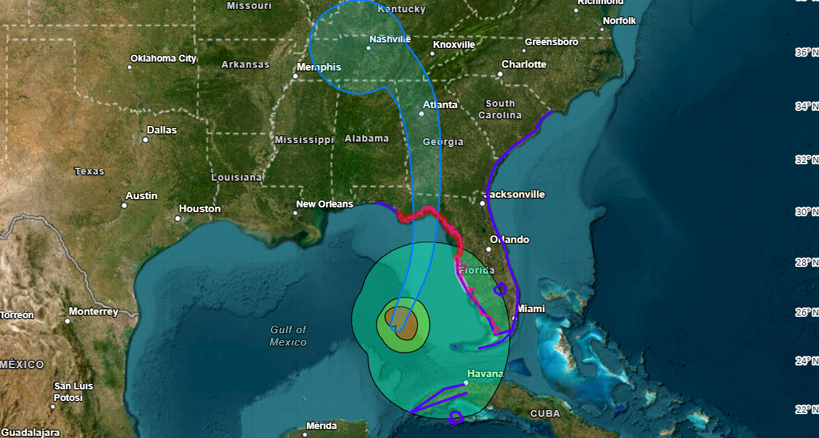 Hurricane Helene Strengthens to Category 2, Set to Impact Florida’s Panhandle