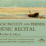 Faculty & Friends Recital Oct 6